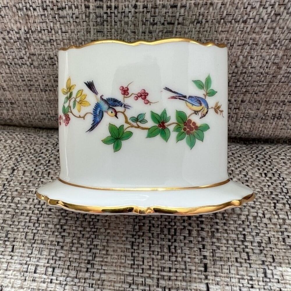 Royal Bayreuth Toothpick/business Card Holder Fine China Germany Vintage